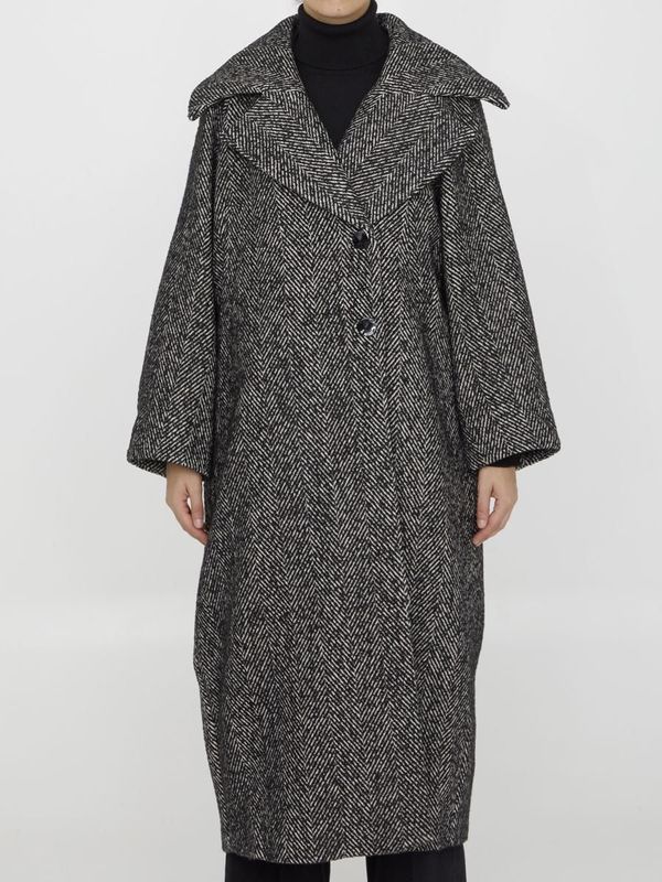 Herringbone coat Garmentory