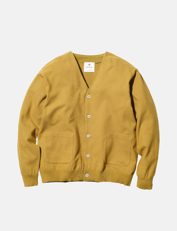 Co/Pe Knit Cardigan | Snow Peak