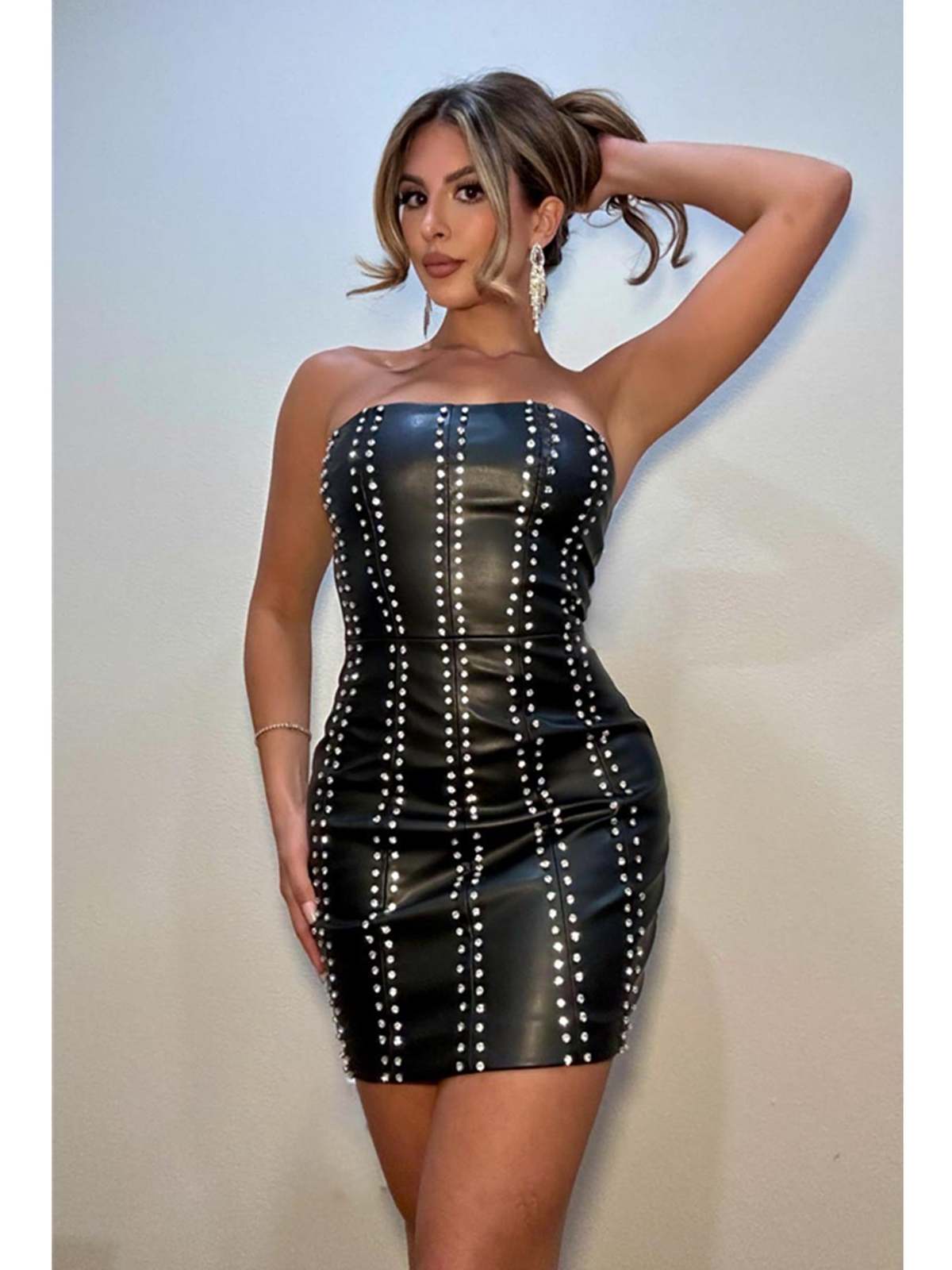 bodycon dress indian Women's Janice Mini Dress Black in Size Small by Outcast main image 0