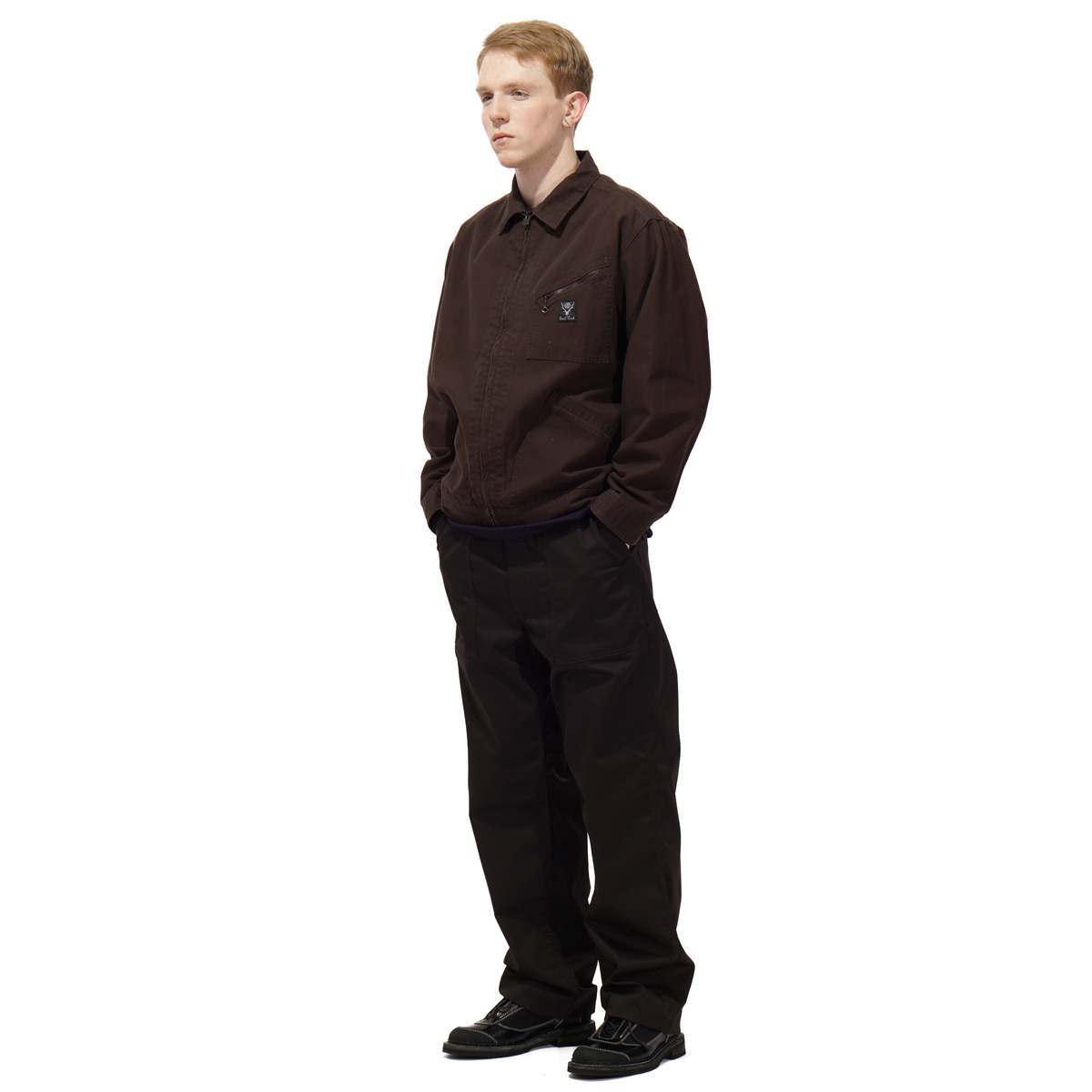 South2 West8 PE/C TWILL FATIGUE PANT - CHARCOAL | Garmentory