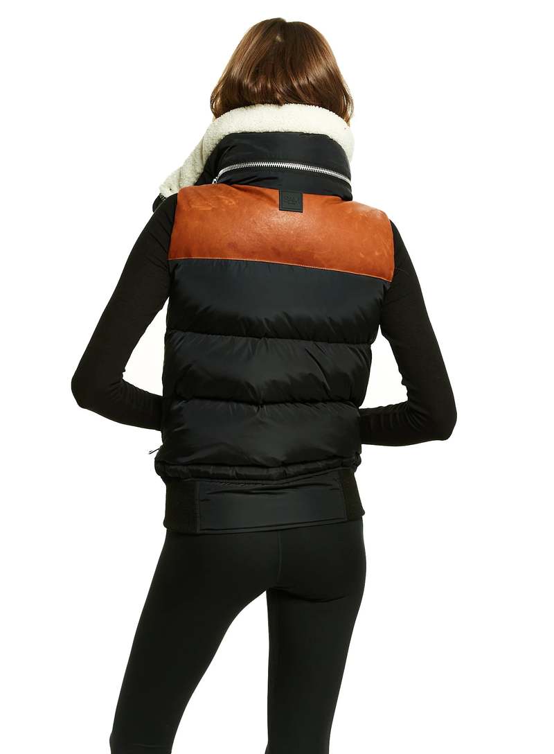 【SAM NEW YORK】☆お洒落☆SAWYER VEST S.A.M NYC Sawyer Vest - Black/Saddle | Garmentory
