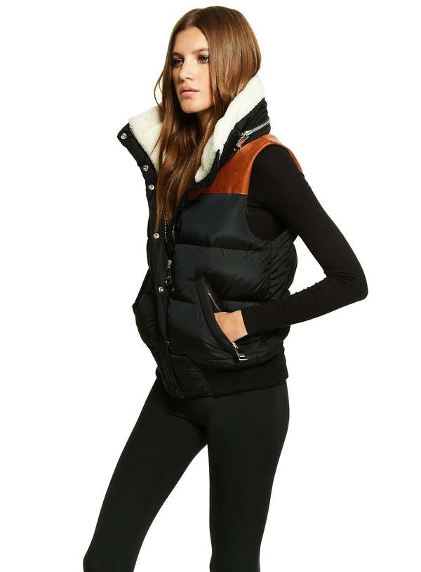 【SAM NEW YORK】☆お洒落☆SAWYER VEST S.A.M NYC Sawyer Vest - Black/Saddle | Garmentory
