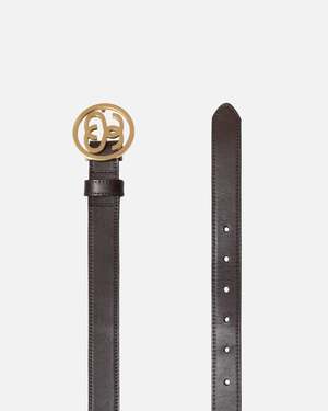Stussy SS-Link Buckle Belt - Brown | Garmentory
