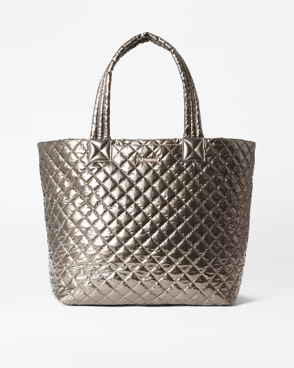 MZ Wallace Large Metro Tote Deluxe (Moondust Metallic Lacquer