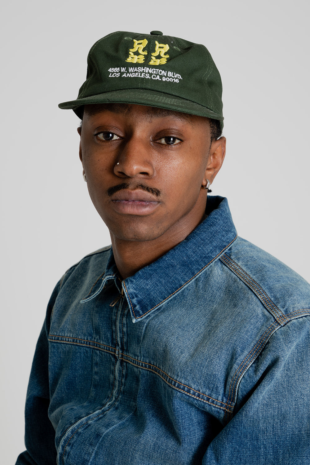 Brother Brother 6 Panel Kanji Cap - Hunter Green | Garmentory