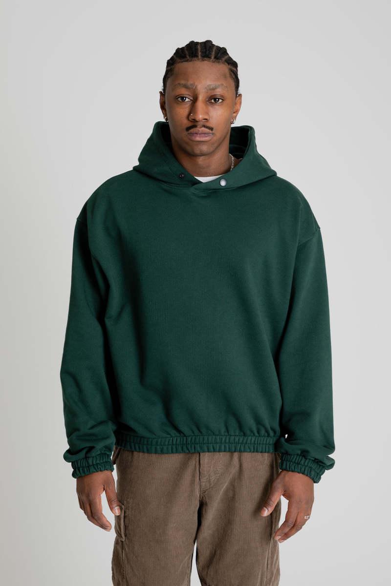 モスキートパーカー　net snap hoodie FRIZMWORKS Banding Snap Hoody - Dark Green | Garmentory