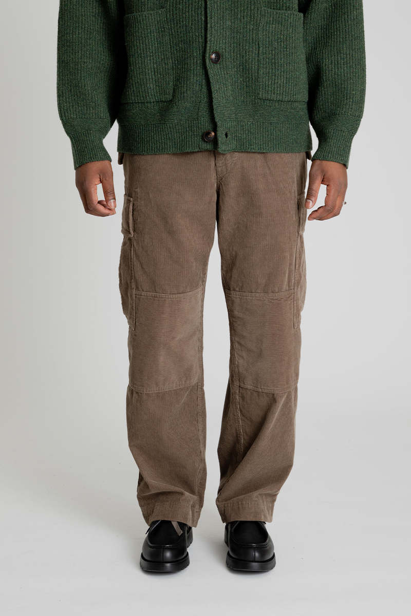 【Raucohouse】Plicated corduroy field pants FRIZMWORKS Corduroy M65 Field Pants - Brown | Garmentory