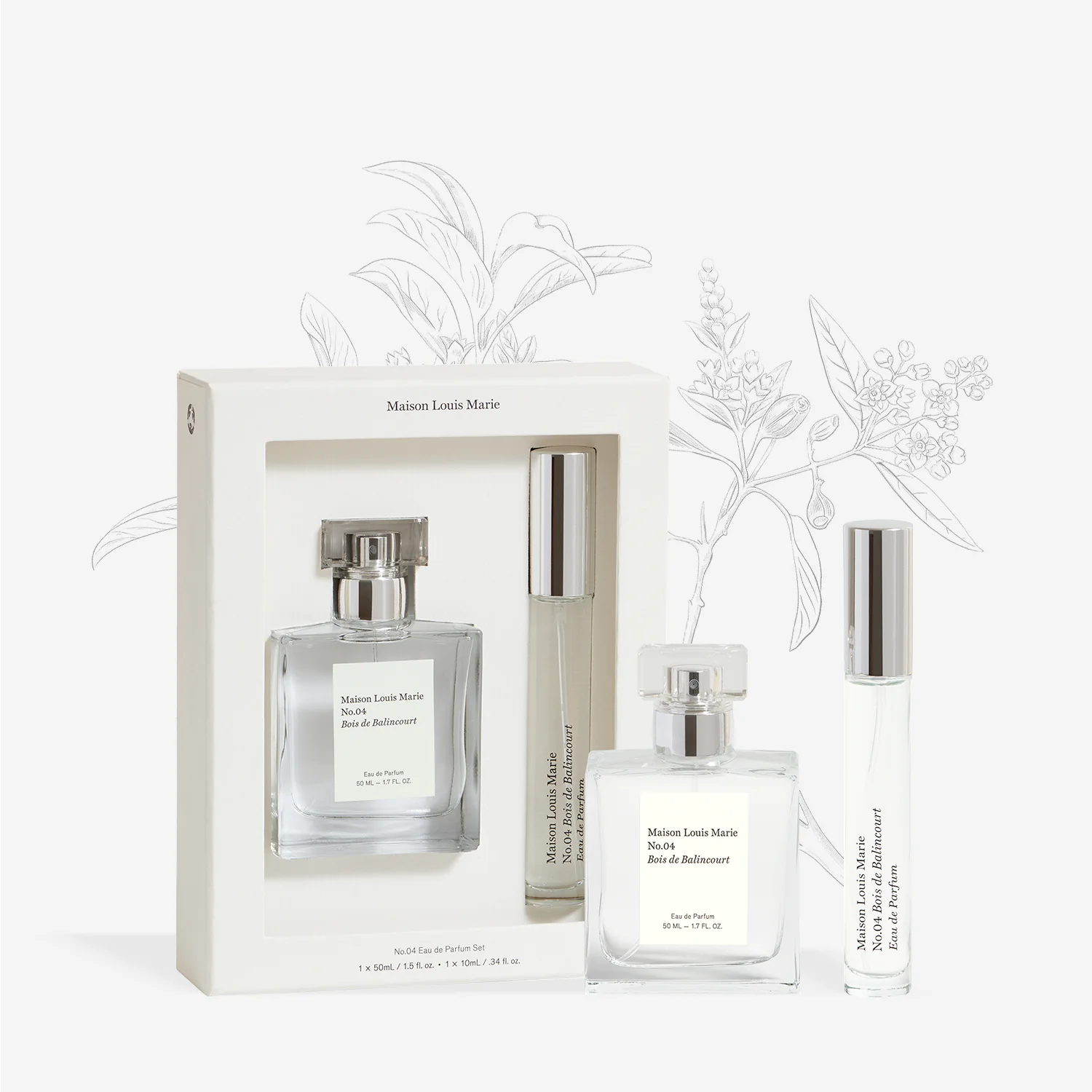 Maison Louis Marie No 04 Bois de Balincourt Gift Set | Garmentory