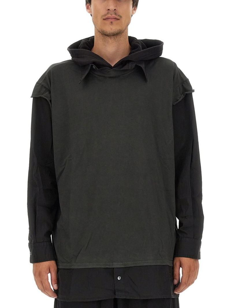 MM6 Maison Margiela　Basic Jersey Cotton MM6 Maison Margiela Basic Jersey T-shirt | Black | FARFETCH GE