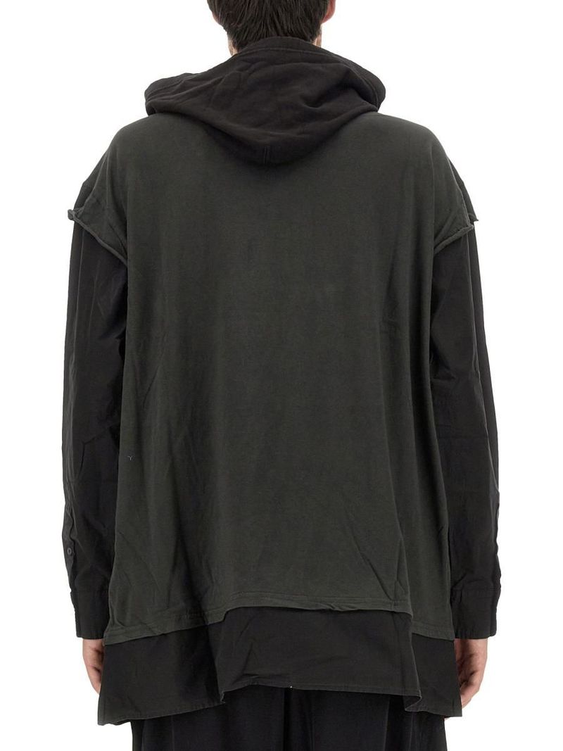 MM6 Maison Margiela　Basic Jersey Cotton MM6 Maison Margiela: Black Cotton Jersey T-shirt | SSENSE