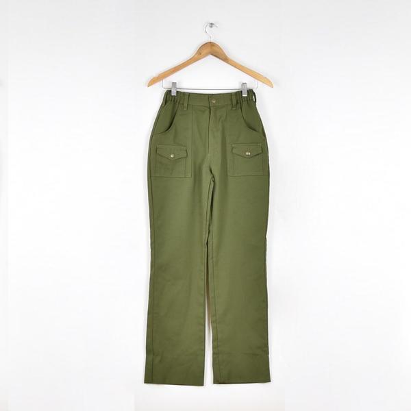 boy scout green cargo pants