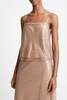 Vince Beaded Sequin Straight Cami - Fawn - Thumbnail 3
