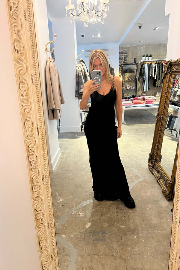 BIRGITTE HERSKIND Mindy Slip Dress - Black | Garmentory