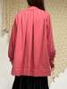 Vintage YSL Rive Gauche Taffy Wool Coat - Hot Pink - Thumbnail 4