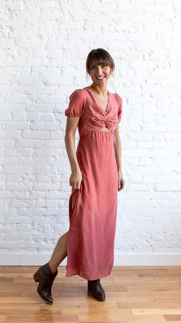 Lost + Wander Desert Marigold Maxi Dress - Pink | Garmentory