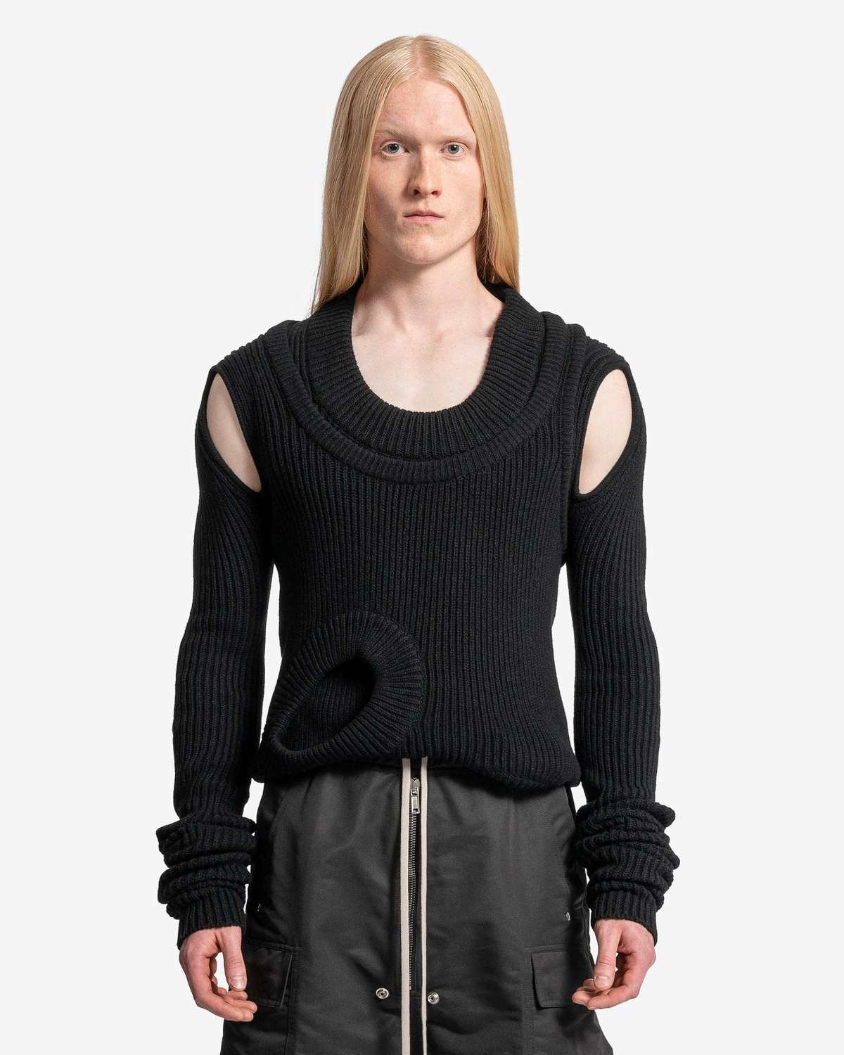 Rick Owens 21fw BANANA LS / バナナ ロングスリーブ Rick Owens Banana LS - Black | Garmentory