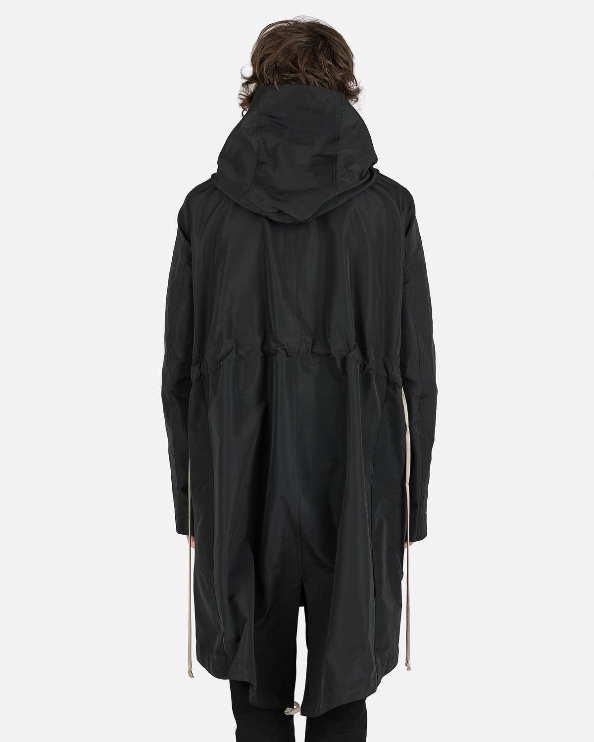 ジャケット・アウター Rick Owens Bauhaus Fishtail Coat 2022ss Rick Owens Bauhaus Fishtail Coat - Black | Garmentory