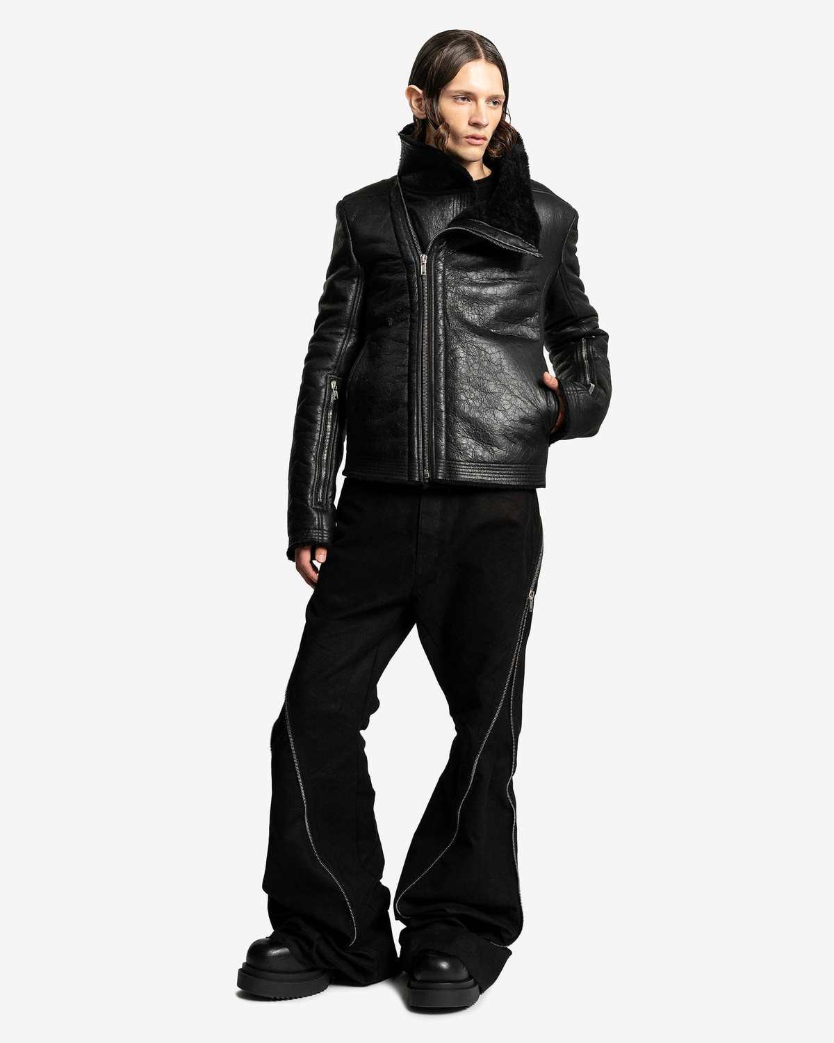 Rick Owens Bauhaus Jacket - Black | Garmentory