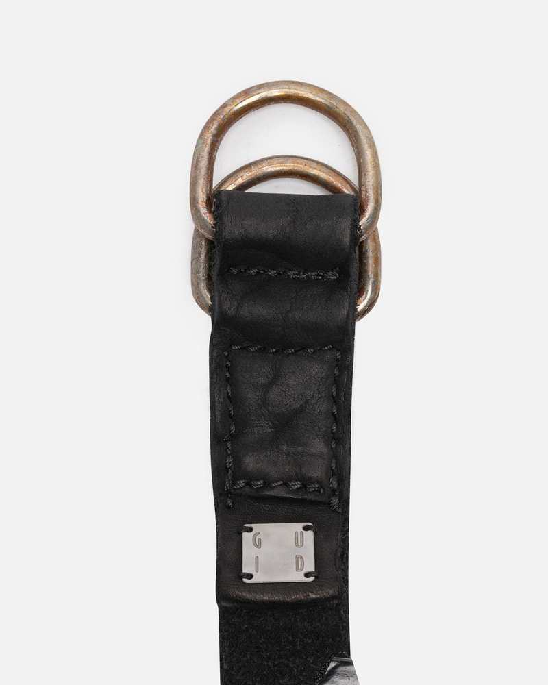BLACK BISON LEATHER BELT|wolfensson