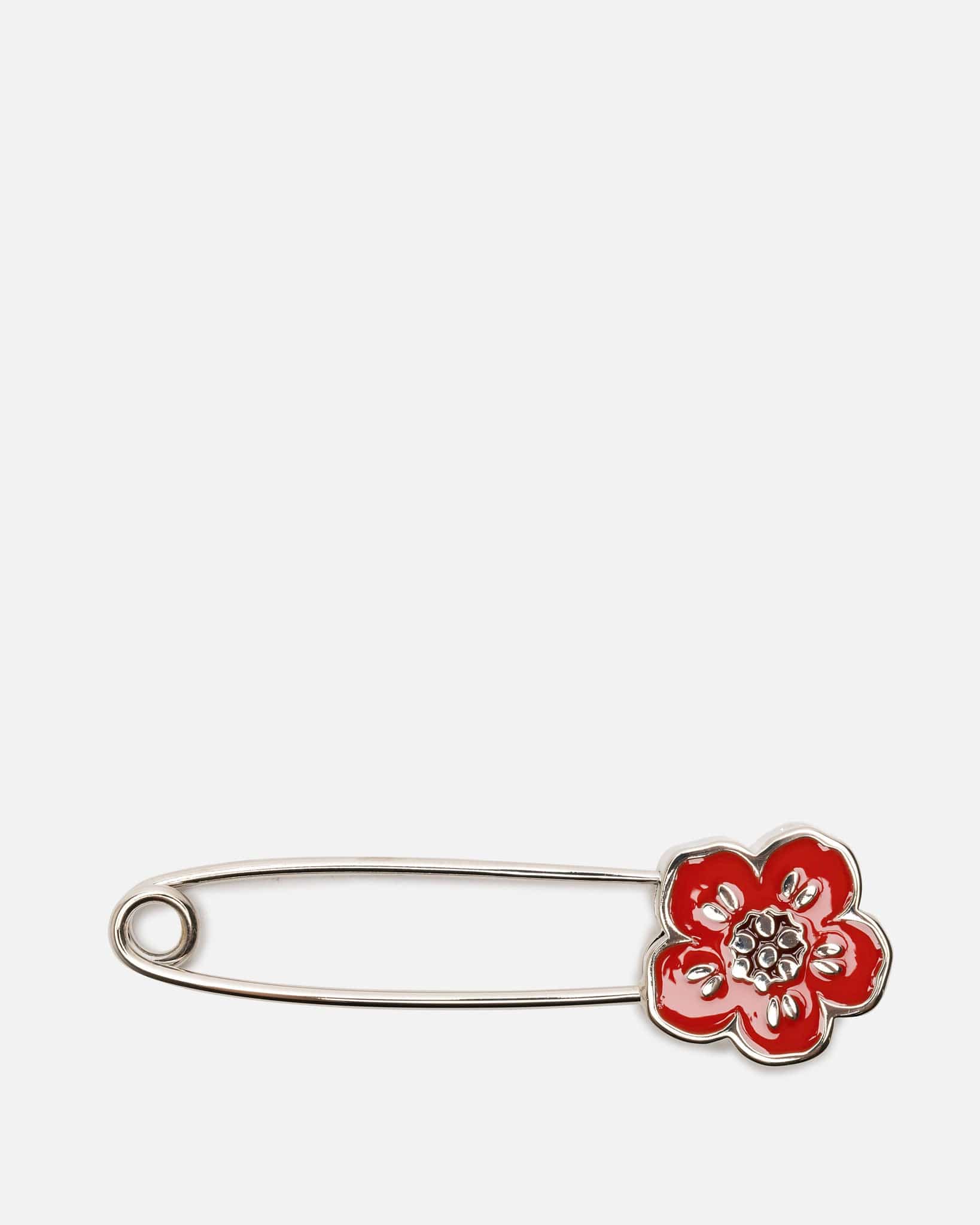 KENZO 'BOKE FLOWER' ピンズ Kenzo Boke Flower Pin - Red | Garmentory