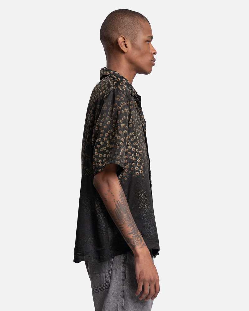 Tシャツ・カットソー Our Legacy Box Shirt Shortsleeve Dark Flower Print Our Legacy Short Sleeve Box Shirt - Dark Flower Print