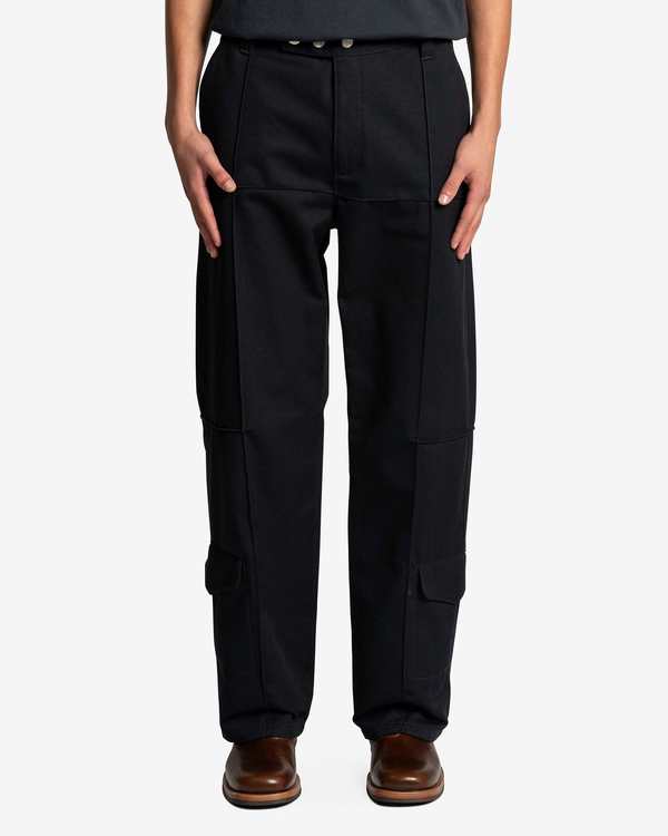 Namacheko Damnonia Workwear Trouser - Midnight Blue | Garmentory