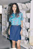 Muse the Label Melt Wrap Skirt - Denim - Thumbnail 5