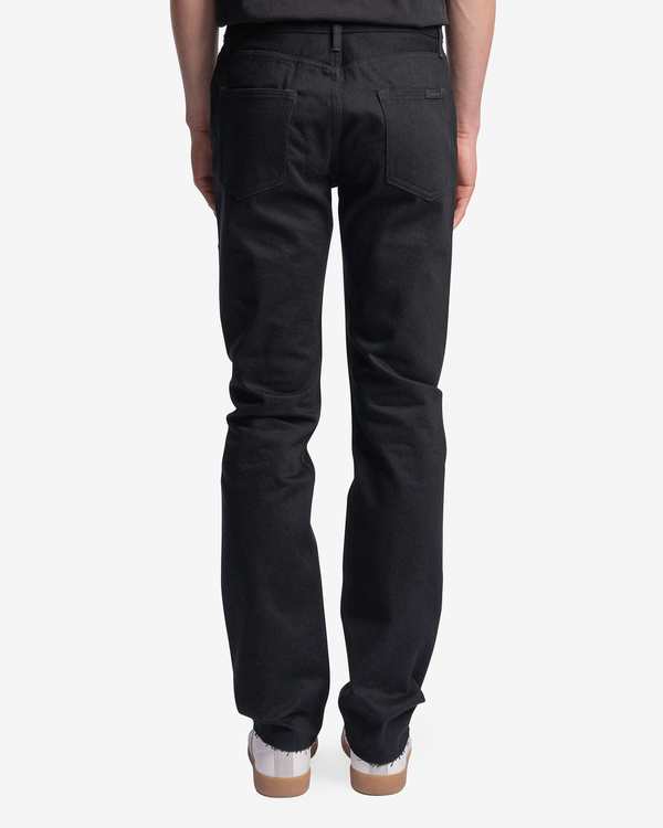 Fear of God Eternal Denim 5 Pocket - 5 Year in Raw Black | Garmentory