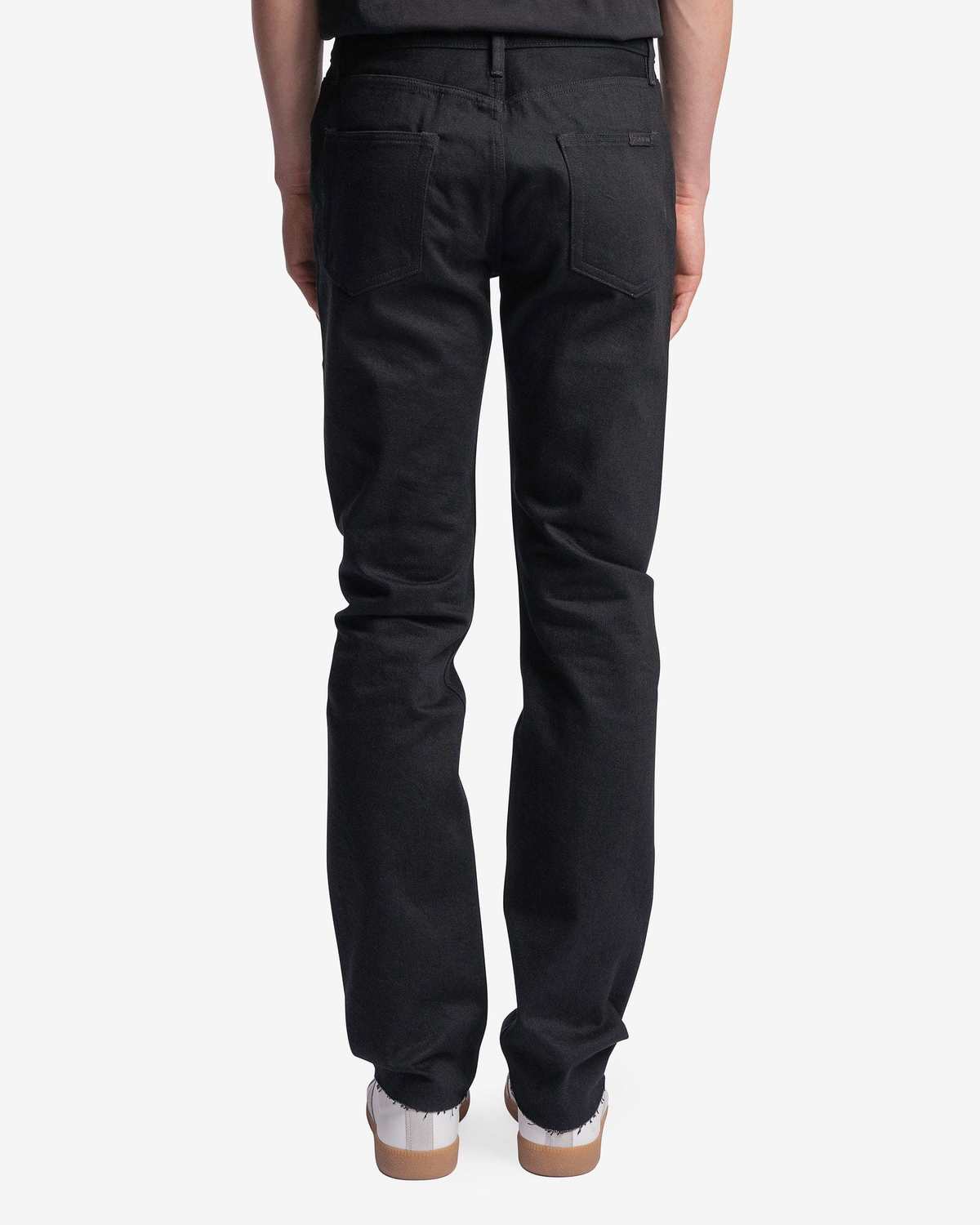 Fear of God Eternal Denim 5 Pocket - 5 Year in Raw Black | Garmentory