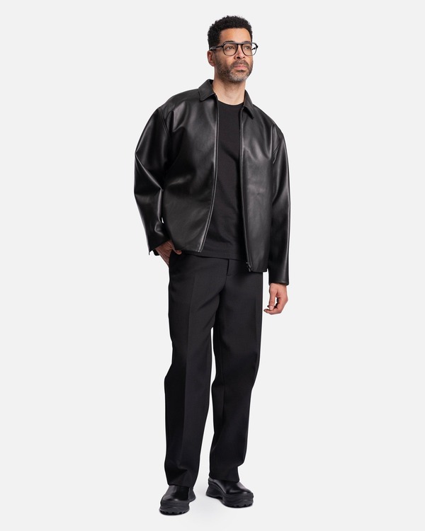 Fear of God Eternal Leather Jacket - Black | Garmentory
