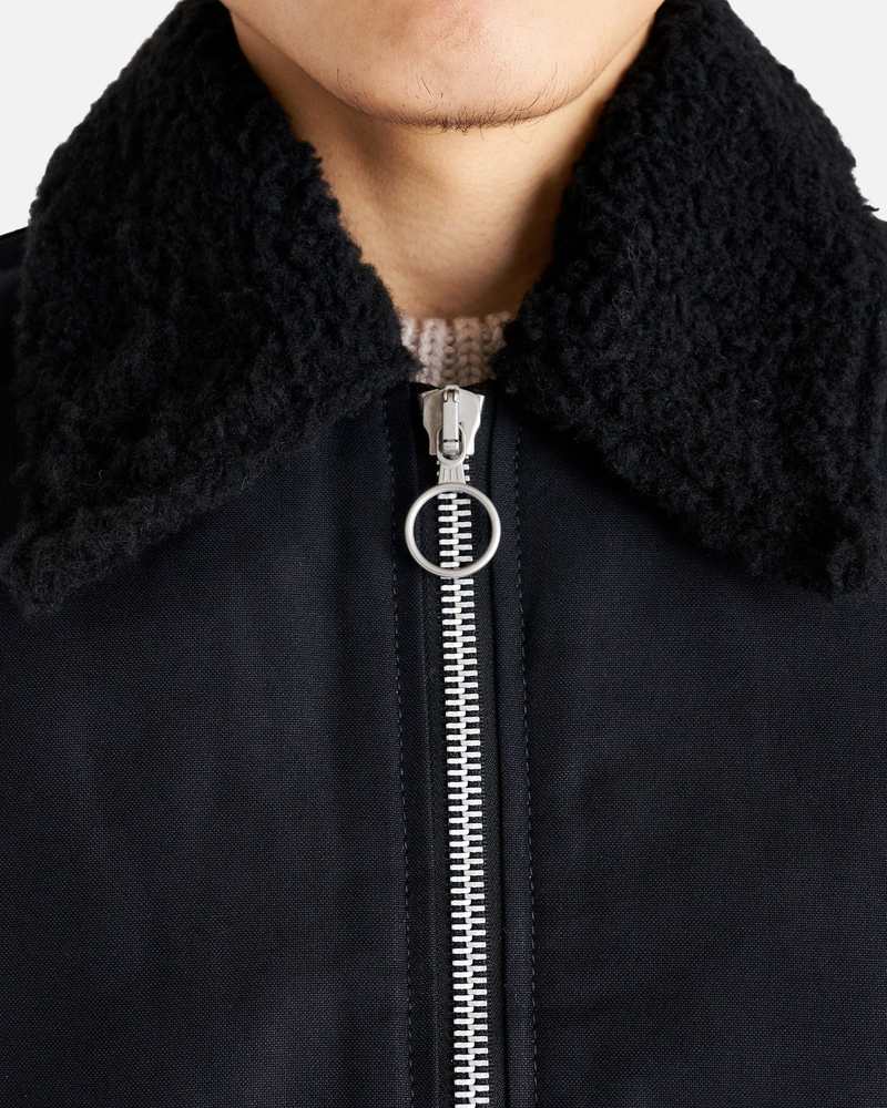Our Legacy Highland Cotton Grizzly Vest - Black | Garmentory