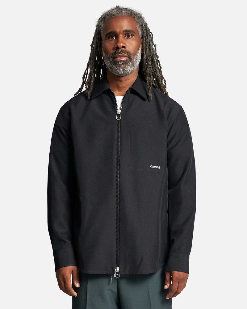 OAMC Ian Shirt - Black | Garmentory