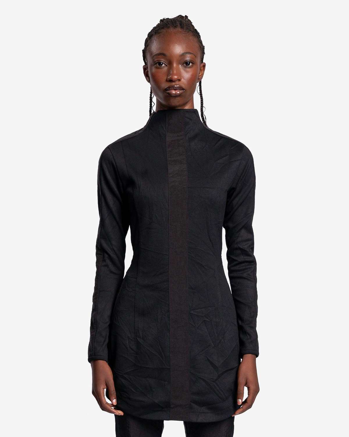 KANGHYUK Jersey Mini Dress - Black | Garmentory