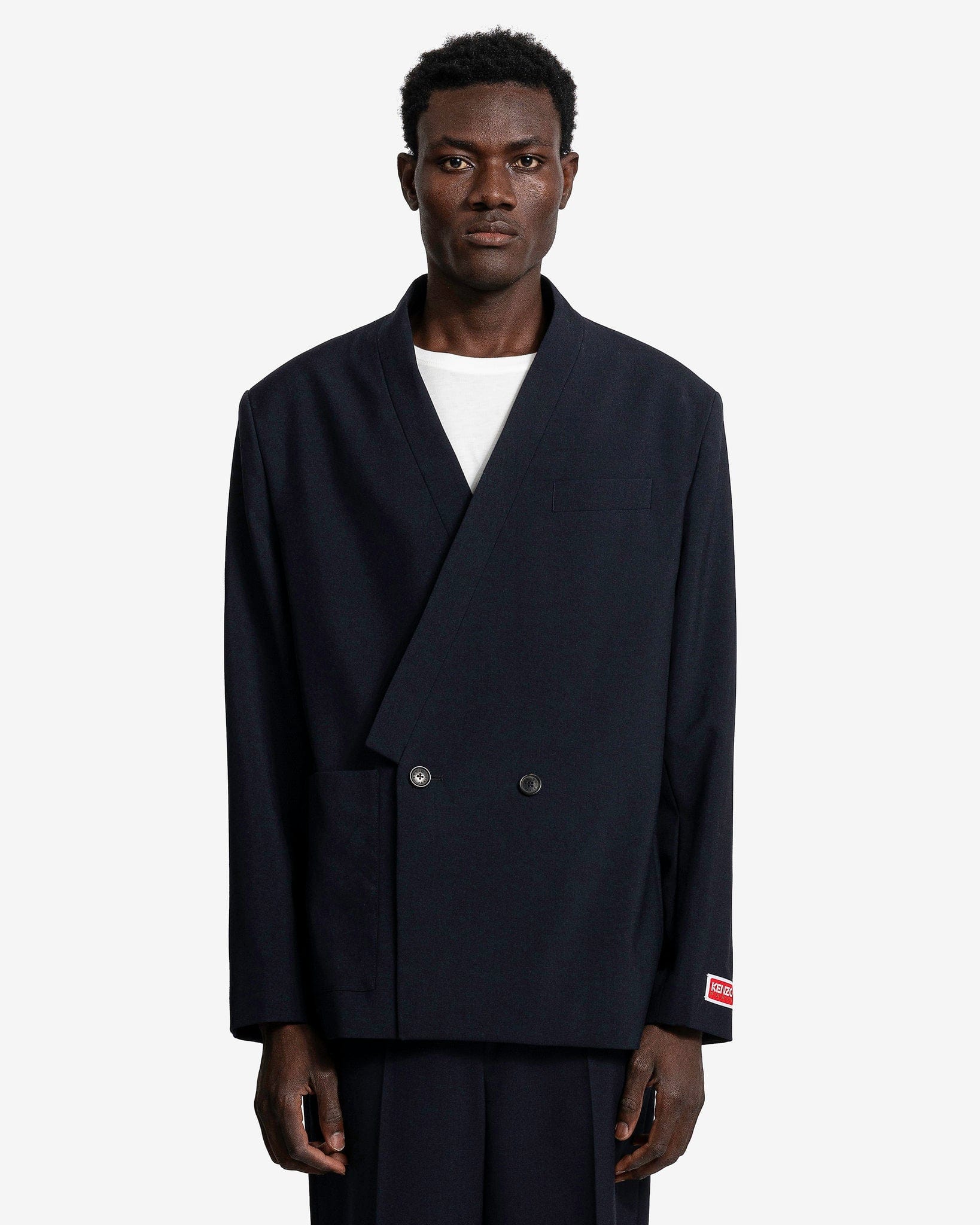 Kenzo Kimono Tailored Jacket - Midnight Blue | Garmentory
