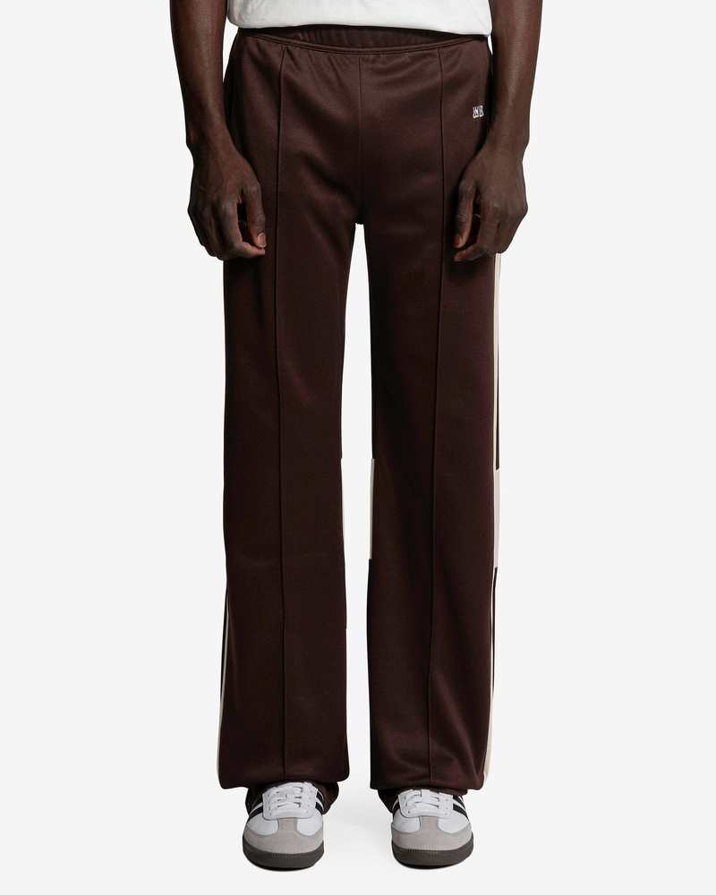 【KOOLOSET】Wales Track Pants Wales Bonner Kola Trackpants - Brown/Ivory | Garmentory