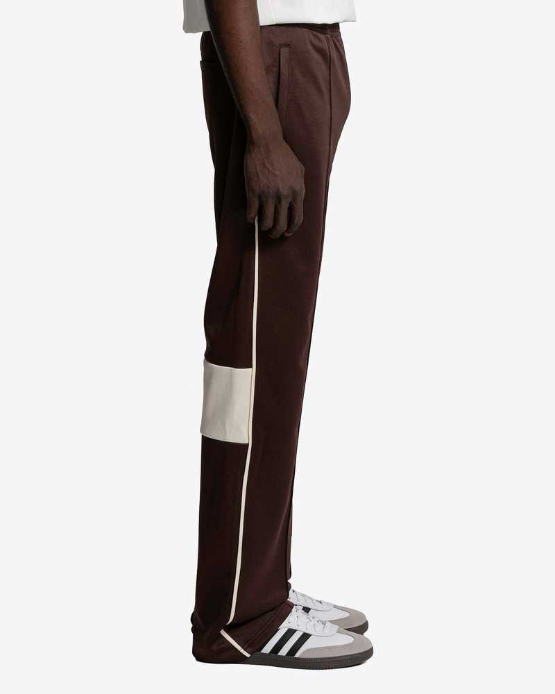 Wales Bonner Kola Trackpants - Brown/Ivory | Garmentory