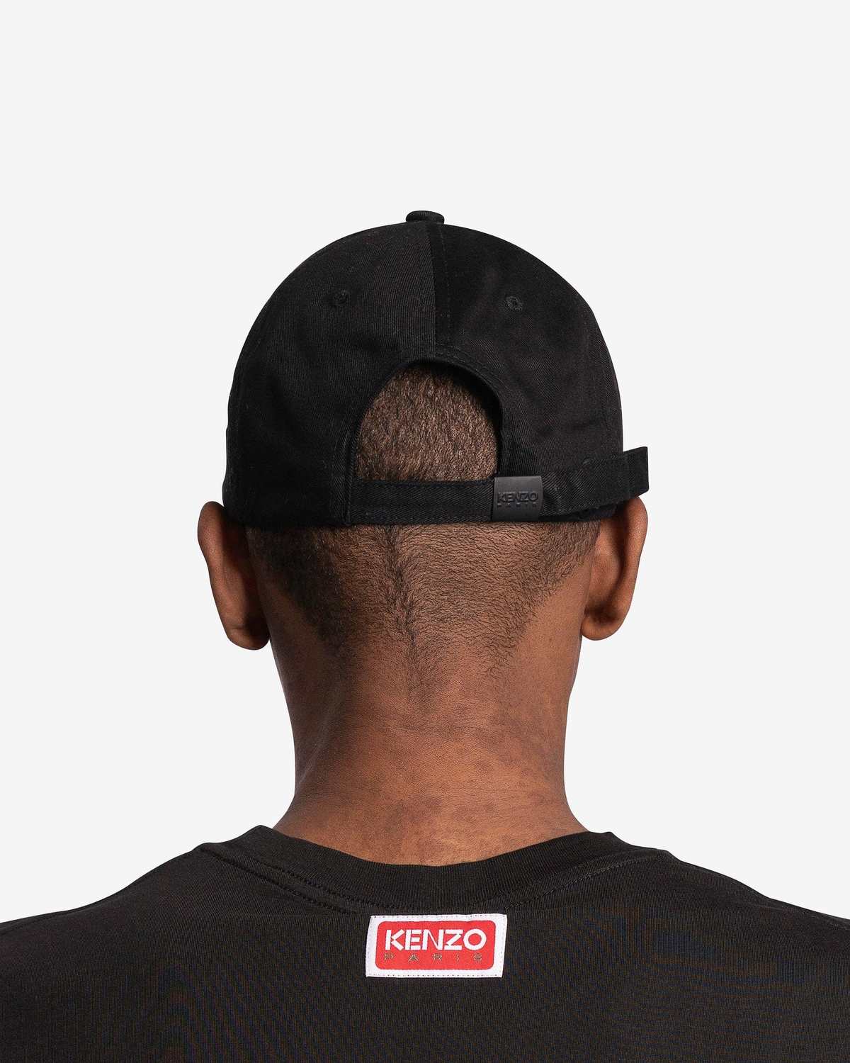Kenzo Logo Cap - Black/Red | Garmentory