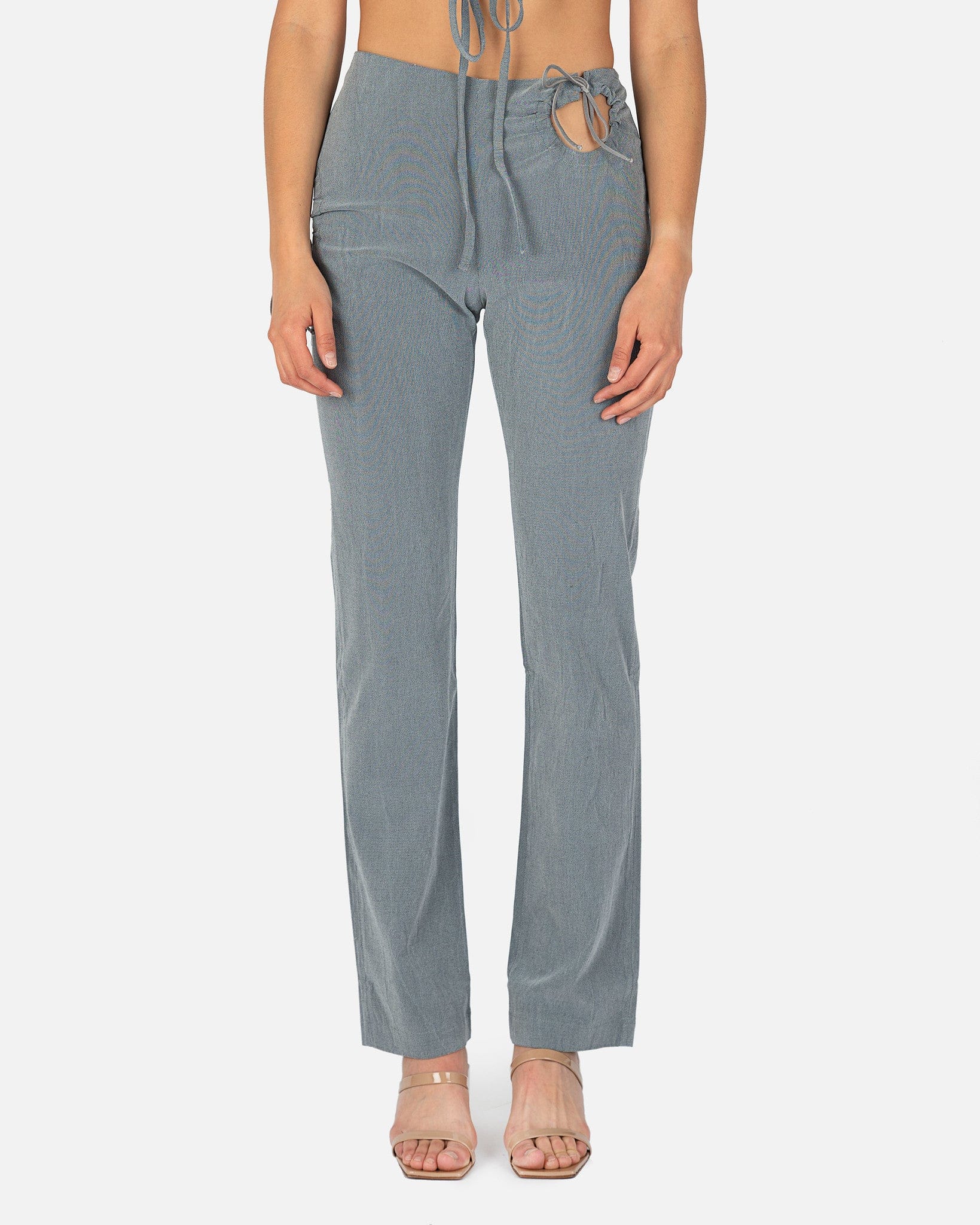 paloma wool パンツ Paloma Wool Loup Asymmetric Cut Pants - Grey | Garmentory