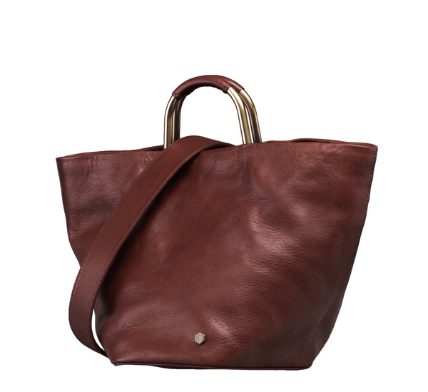 Ro Small Burgundy Galleon Bucket Bag Ro Small Burgundy Galleon Bucket Bag