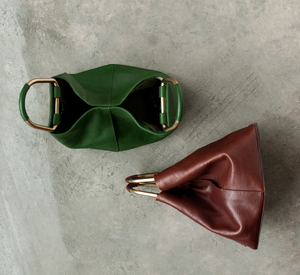 Ro Small Burgundy Galleon Bucket Bag Ro Small Burgundy Galleon Bucket Bag