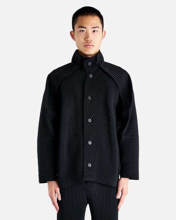 HOMME PLISSE ISSEY MIYAKE MC July Jacket - Black | Garmentory