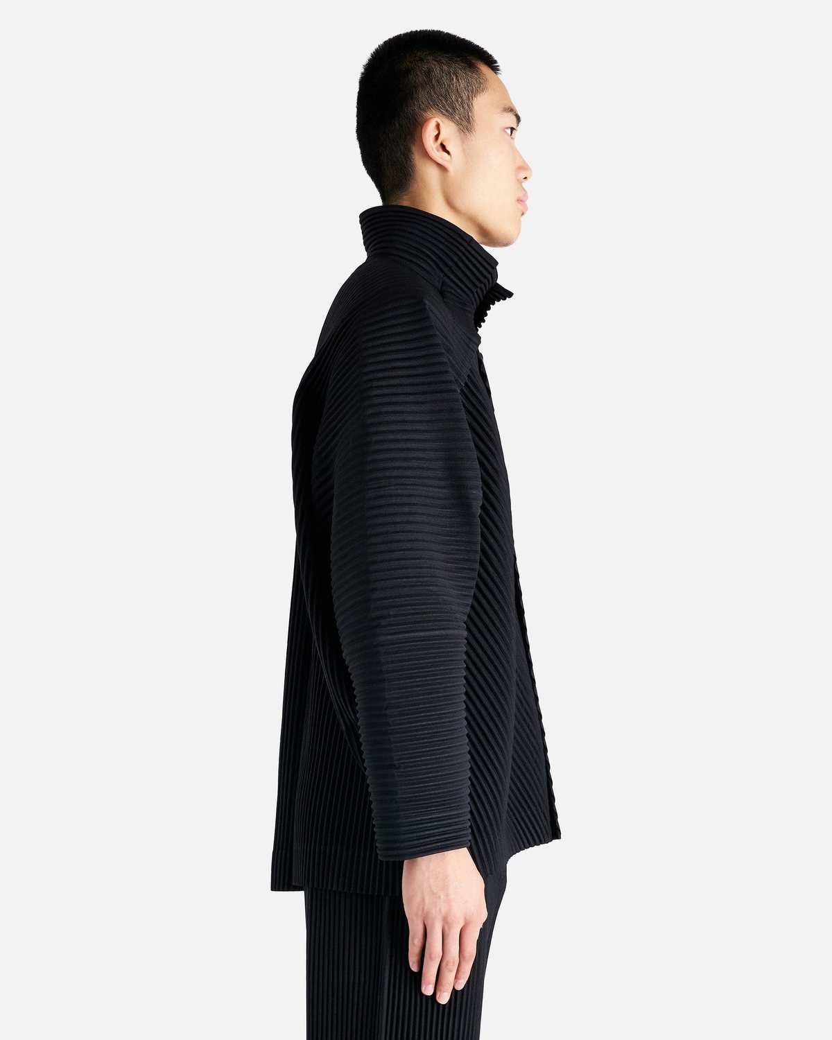 HOMME PLISSE ISSEY MIYAKE MC July Jacket - Black | Garmentory