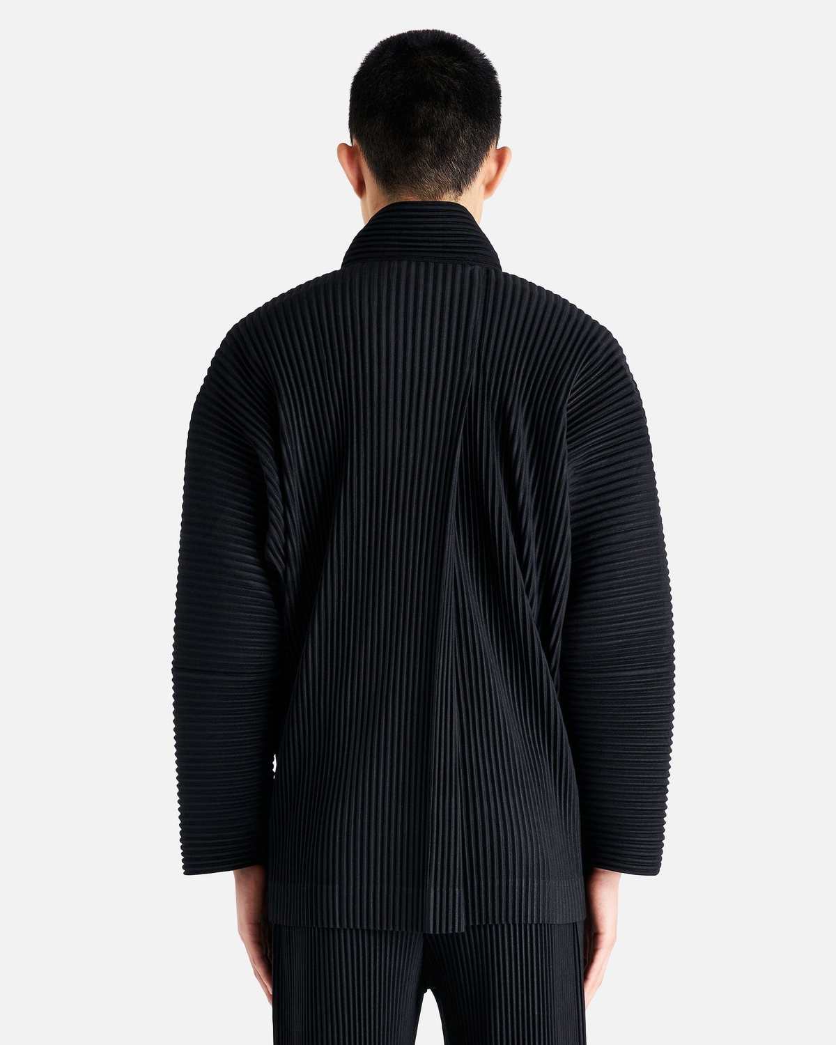 HOMME PLISSE ISSEY MIYAKE MC July Jacket - Black | Garmentory