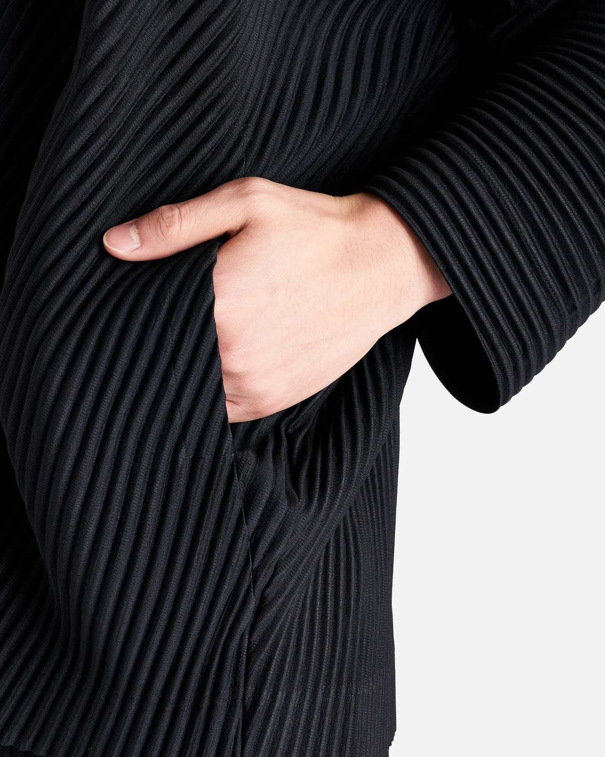 HOMME PLISSE ISSEY MIYAKE MC July Jacket - Black | Garmentory