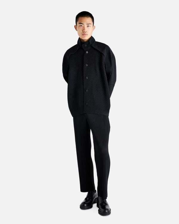HOMME PLISSE ISSEY MIYAKE MC July Jacket - Black | Garmentory