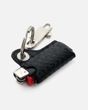 Mini Lighter Holder in Black | Garmentory