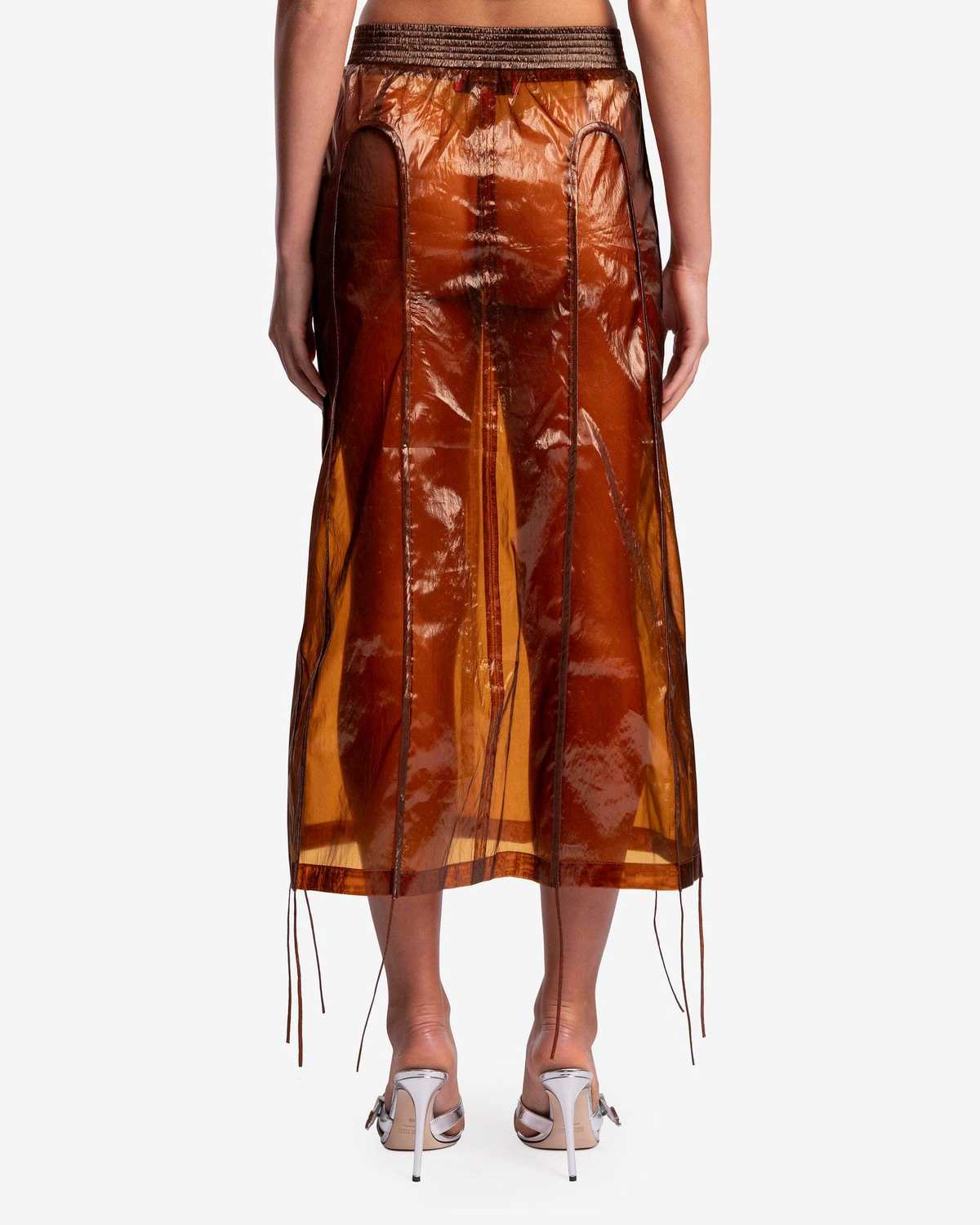ECKHAUS LATTA Organza Skirt - Amber | Garmentory