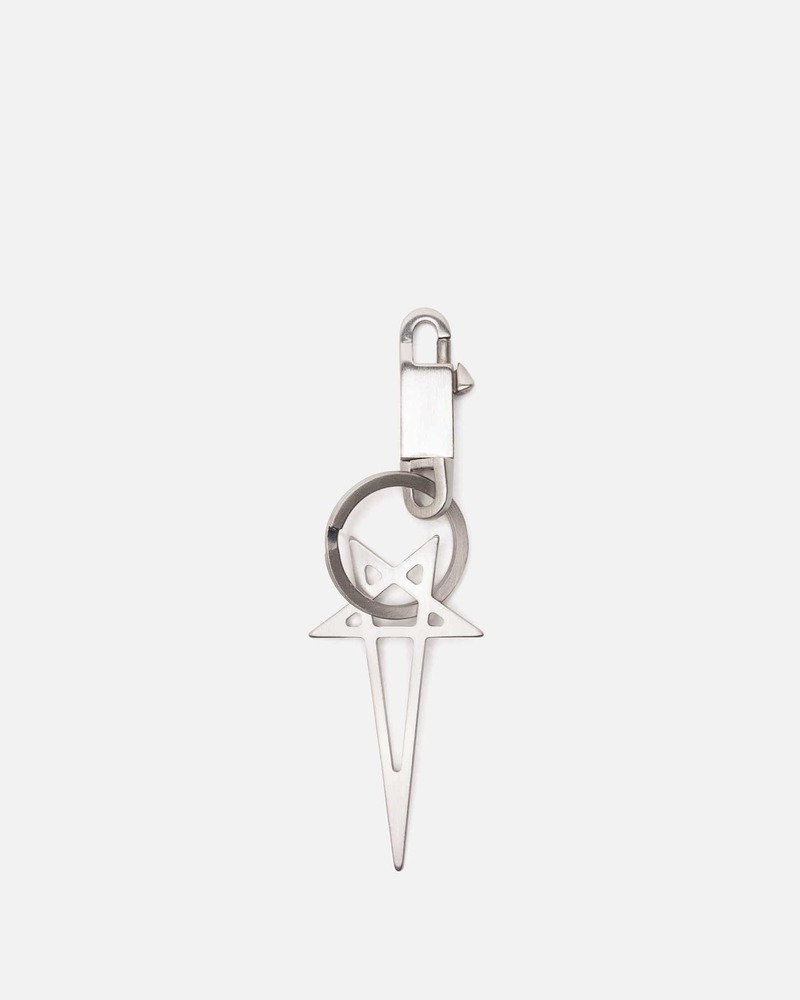 Rick Owens Pentagram Keychain - Palladio | Garmentory
