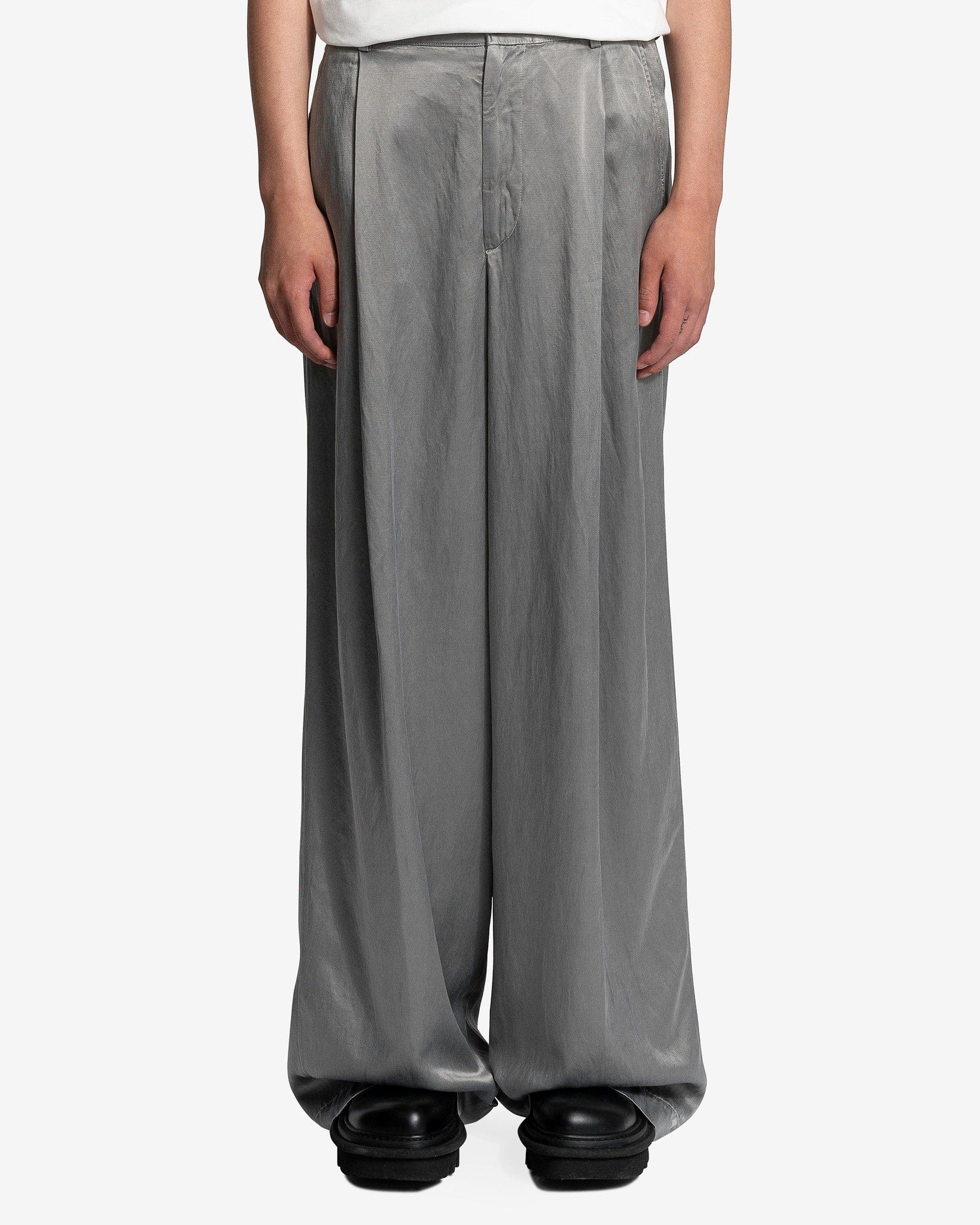 Dries Van Noten Pepper Bis Pants - Grey | Garmentory