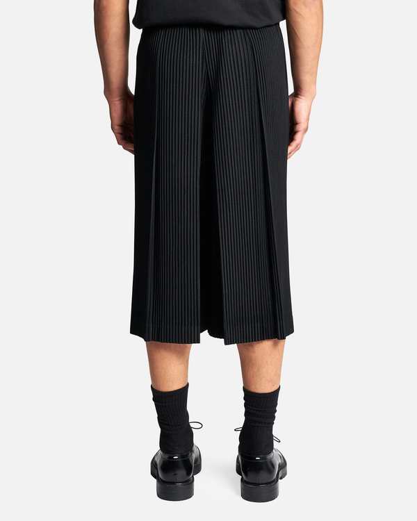 HOMME PLISSE ISSEY MIYAKE Pleats Bottoms 1 Pants - Black | Garmentory